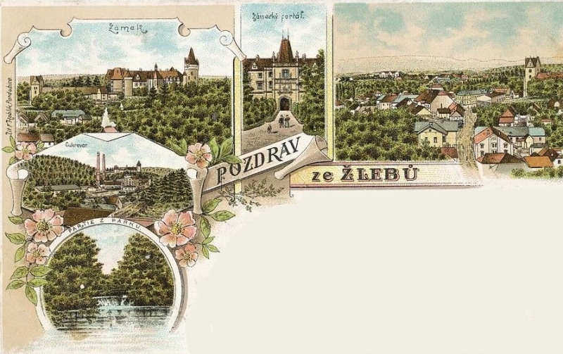 Žleby 1898